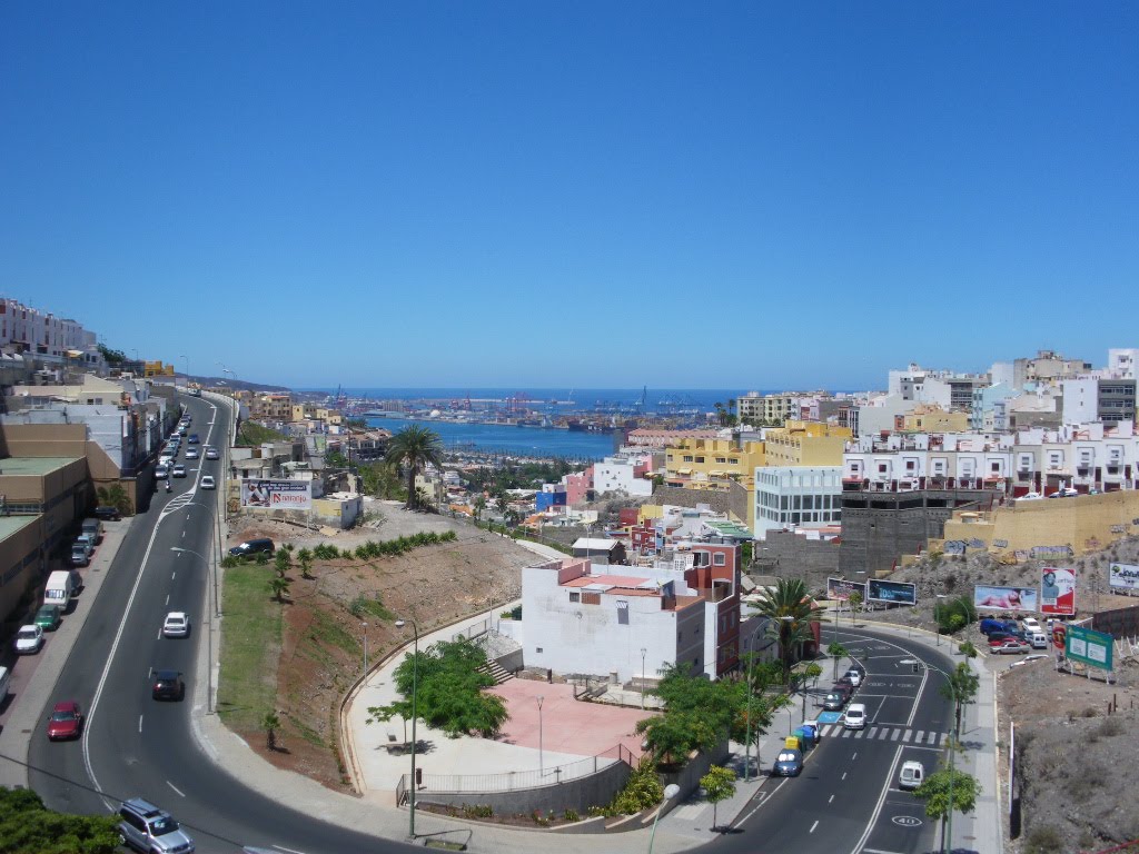 El "barranquillo" desde el puente de Obispo Romo by S. Jimenez