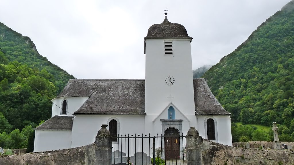 Iglesia de Escot (France), siglo XVII. by Asenvi