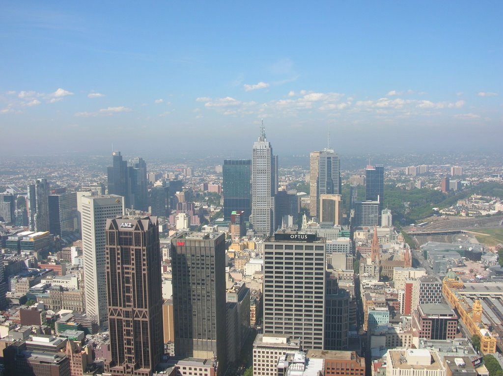 Melbourne From The Rialto Tower by ash_berserker