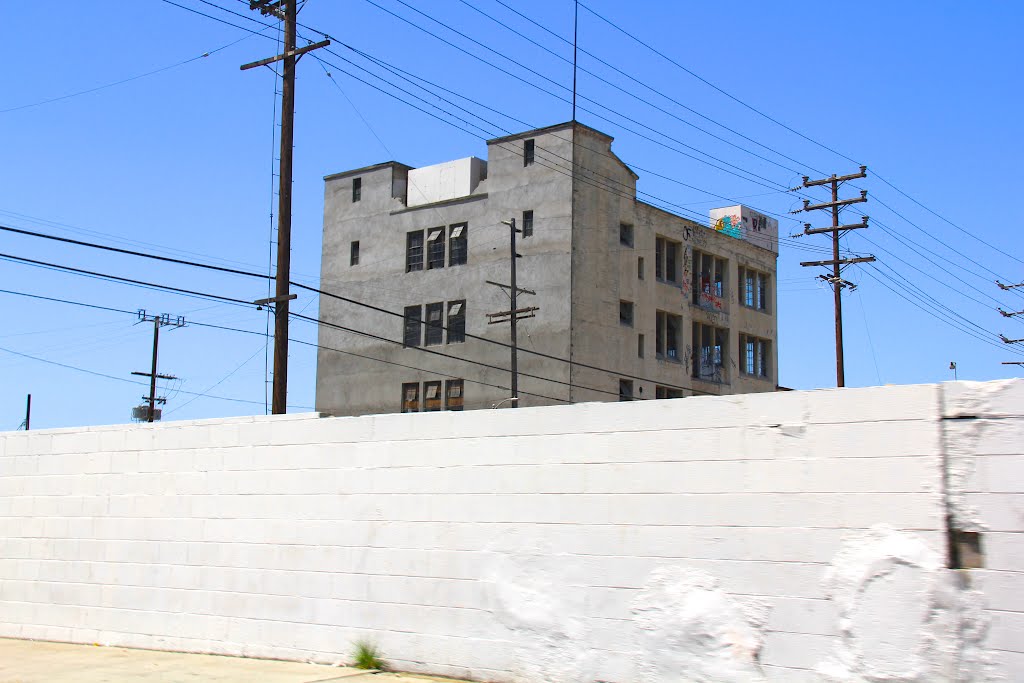 Cement Factory on La Brea, Los Angeles, CA by MICHAEL  JIROCH  &  www.michaeljiroch.com