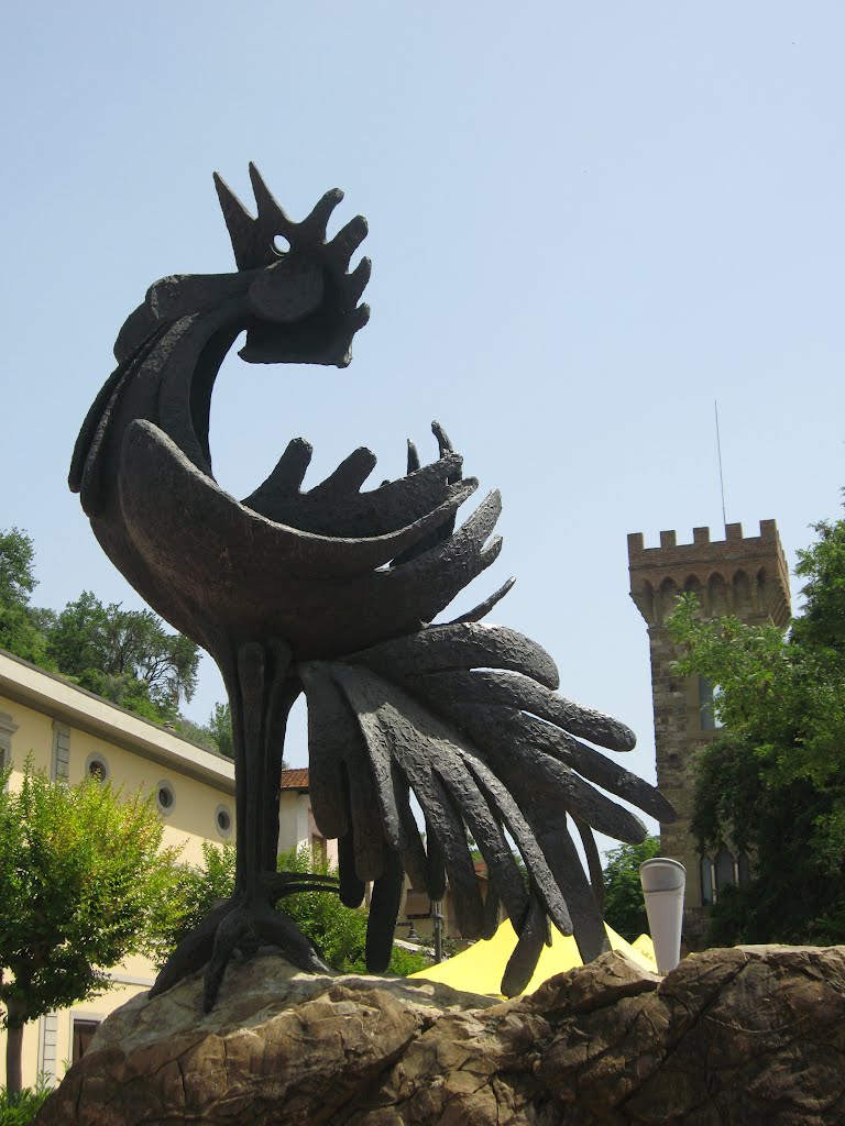 Chianti's symbol in Greve by Goovi