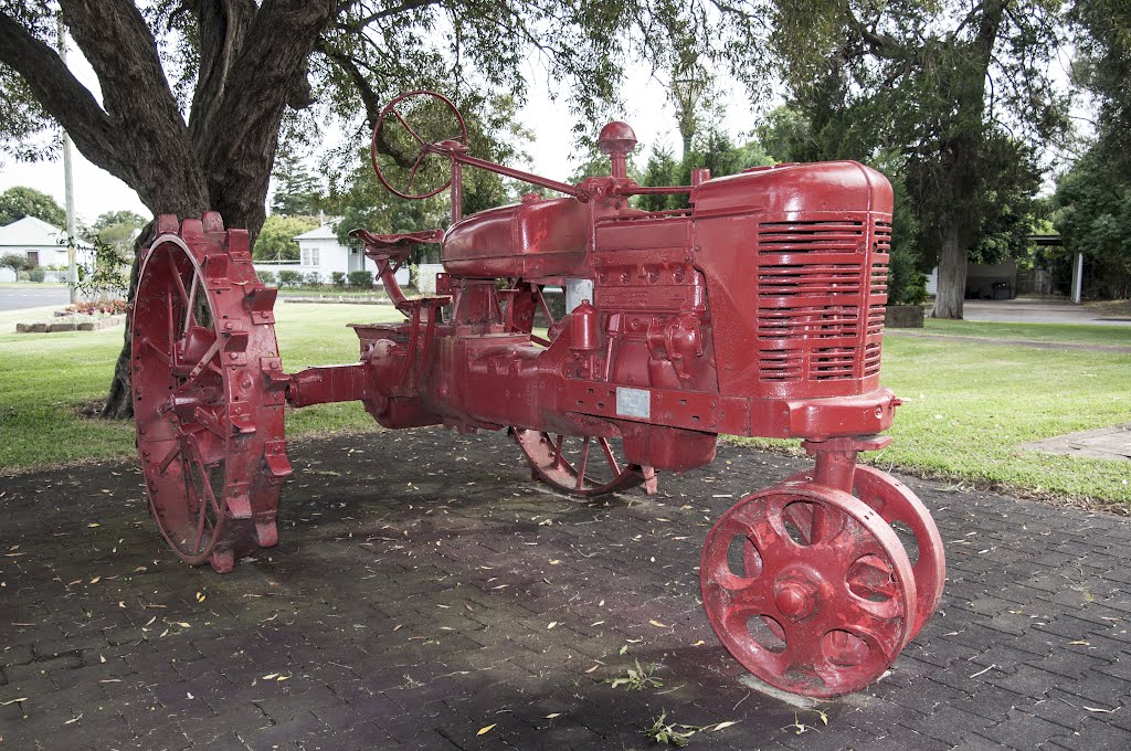 Little Red Tractor by Geospiri