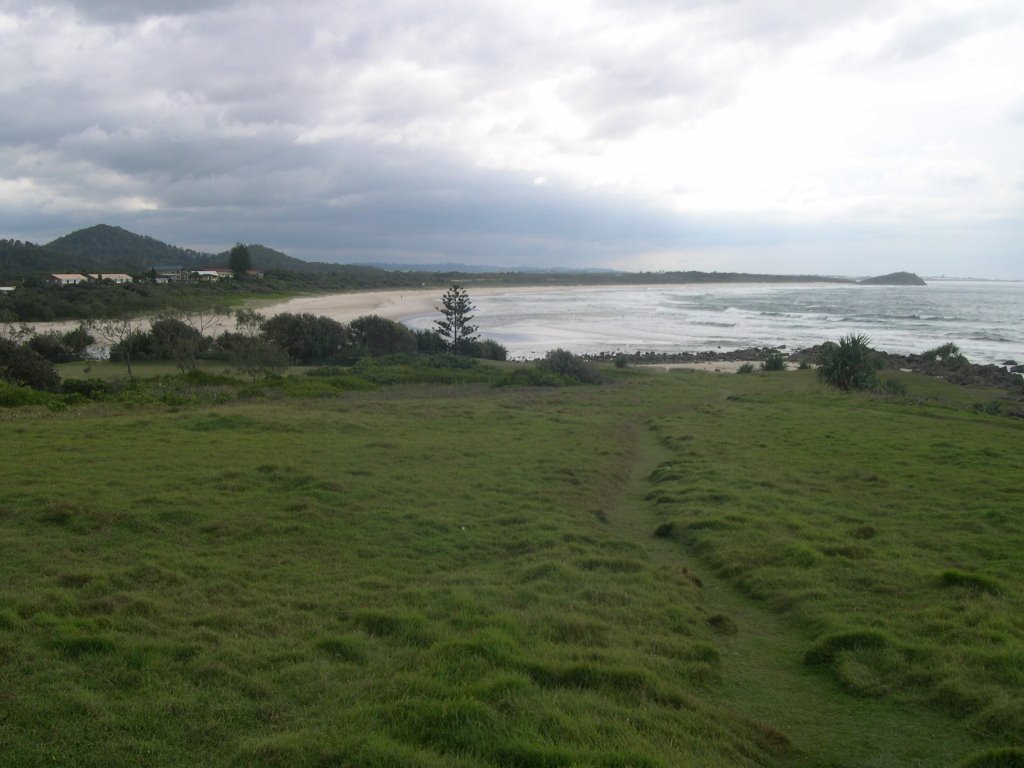 Hasting Point lookout south toward Norries head by xeebee