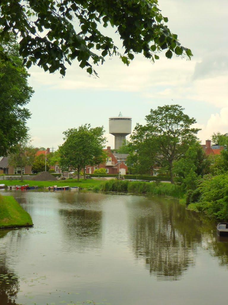 Watertoren Dokkum , (1957) , Watertower by Mart61