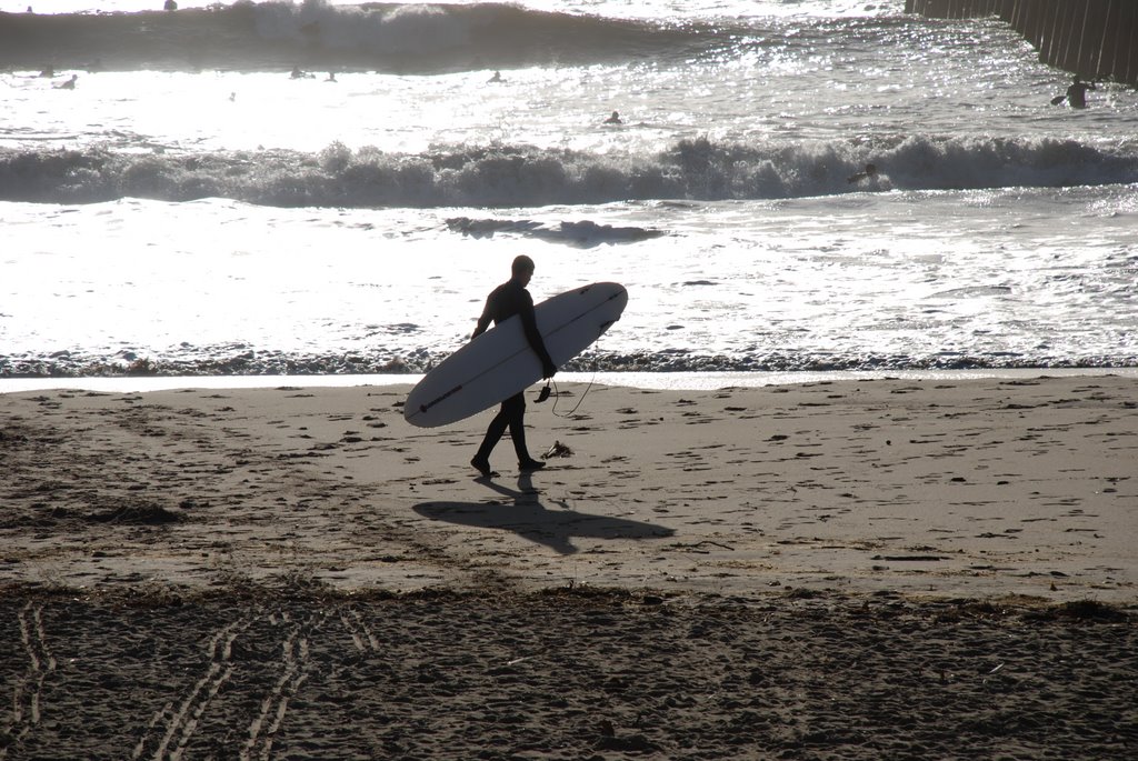 Bournemouth Surfer by Glyn M Evans