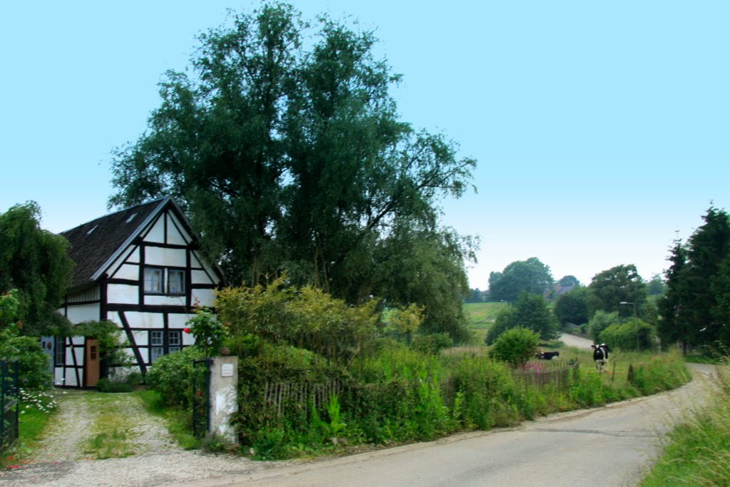 Het mooie landelijke buurtschap Harles. by watersnip