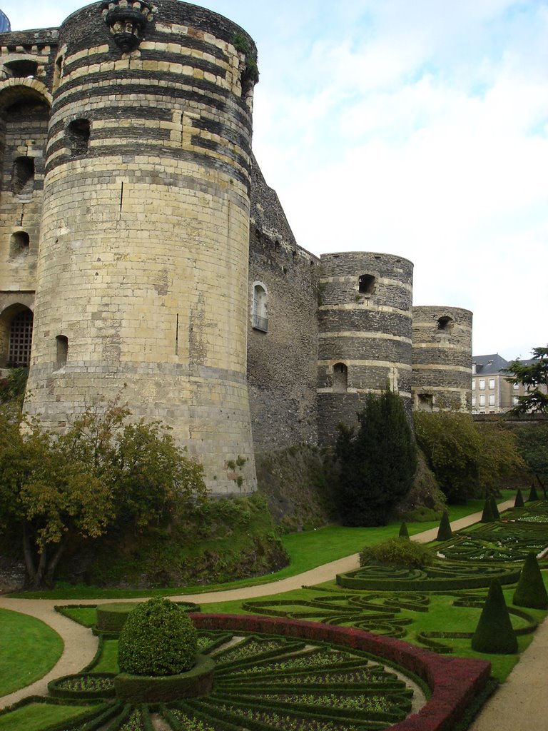 Castillo de angers by nachomoreau