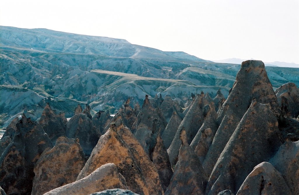 Cappadocia (The photo was taken in 1989) by giwrgosd