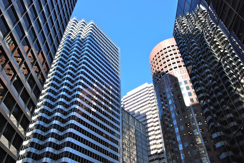 Buildings in Downtown San Francisco - Fremont Street by Jdylan