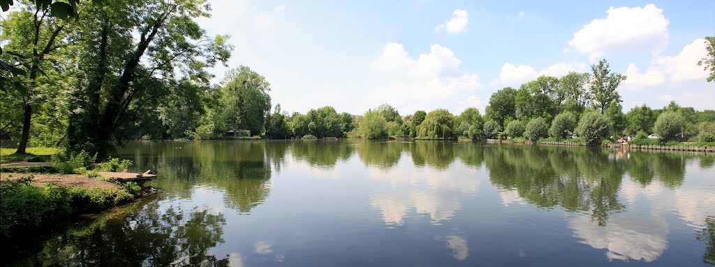 Etang Fleuri (Vert le Petit) by gerard VERITE