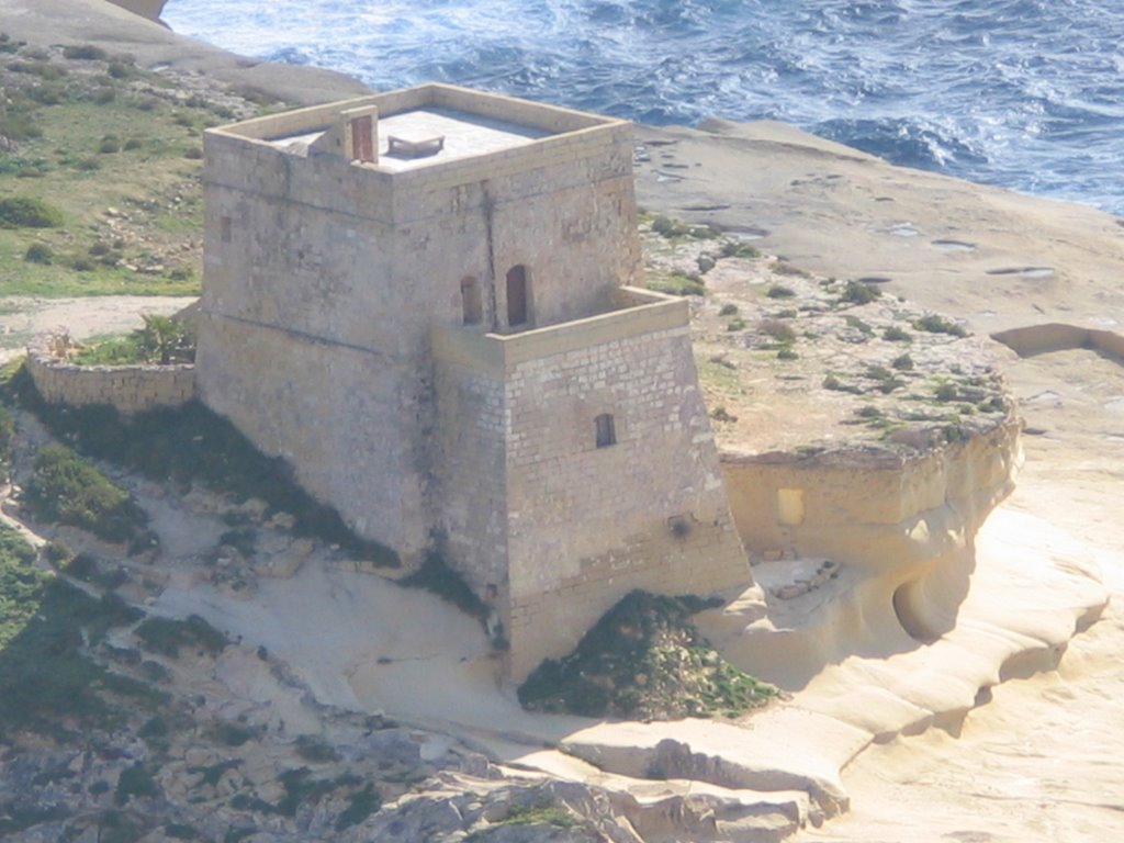 Xlendi Tower by stanleyborg