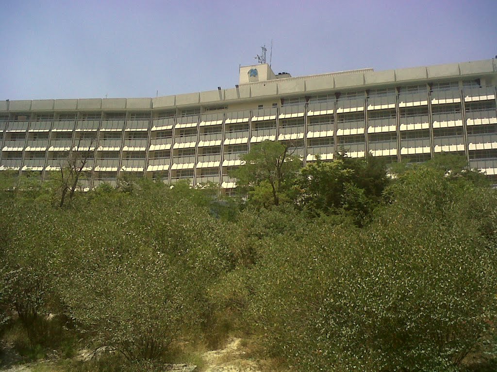 Intercontinental hotel Kabul by Abdul Raqib