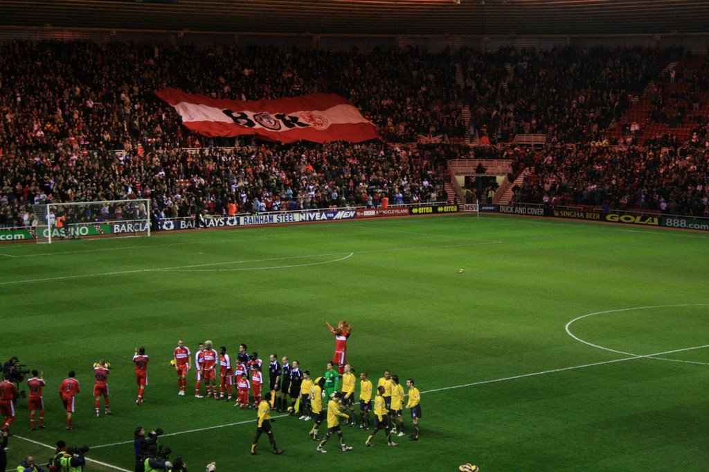 Middlesbrough vs Arsenal by Matthew T. Strachan