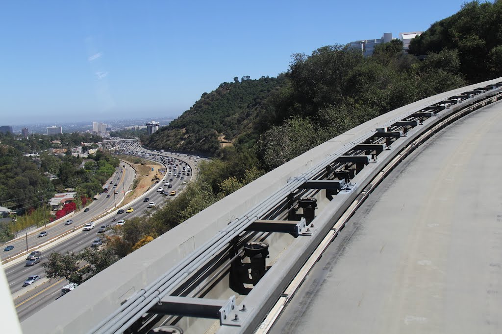 Cable Car Railroad to Getty's Museum by Michael  安路