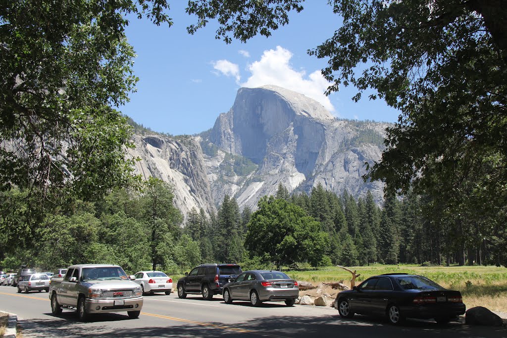 Half Dome Yosemiti National Park by Michael  安路