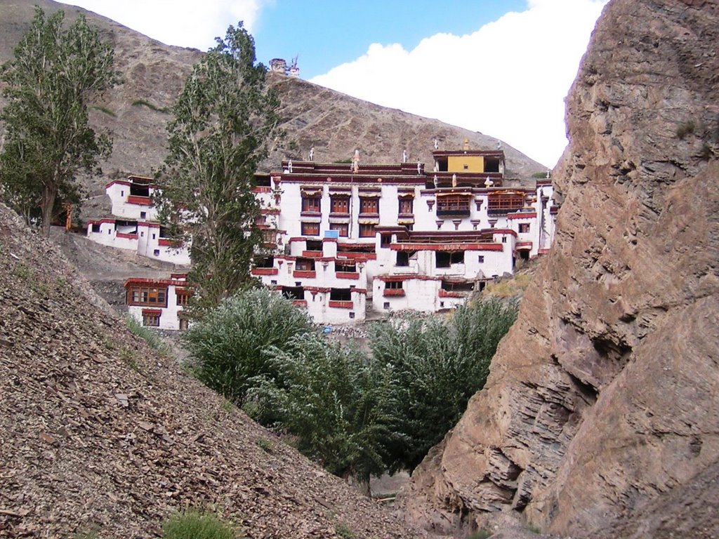 Ridzong Gompa - esterno by maremagna