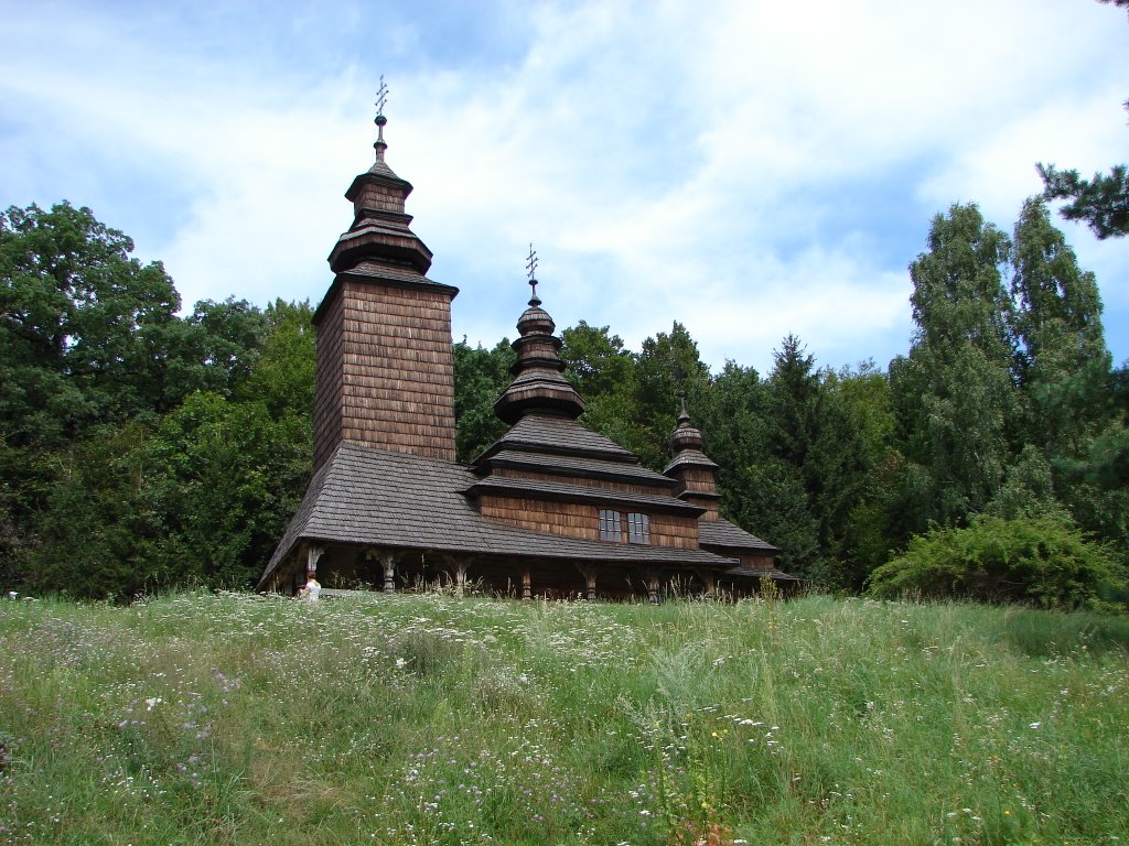 Деревянная церковь by Max Botev