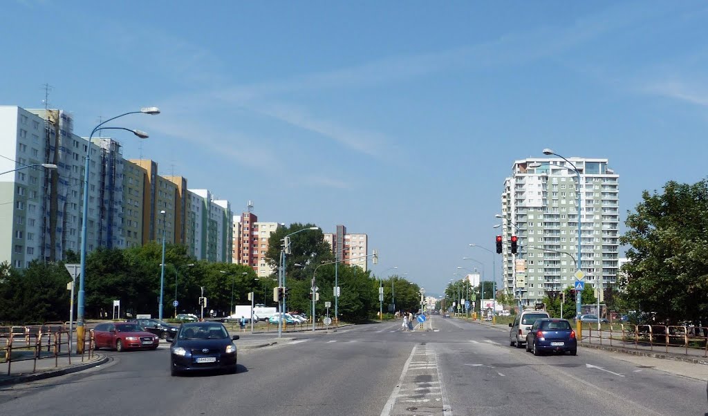 Bosákova Str., Bratislava Petržalka, Slovakia by karolplus