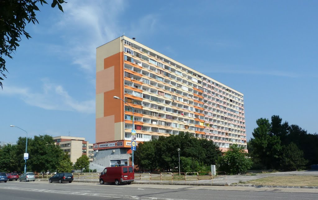 Šustekova Str., Bratislava Petržalka, Slovakia by karolplus