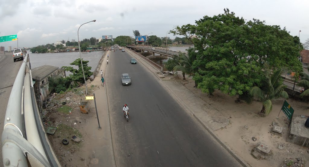 Lagos Island -VI Bridge by Jide Akinboade