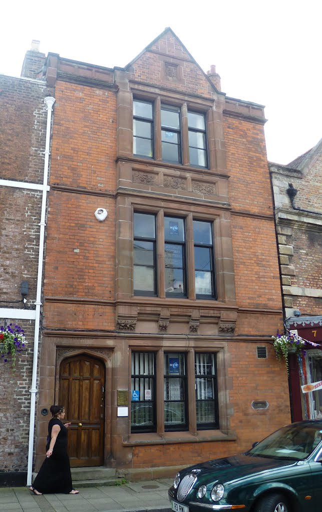 1877 offices of metcalfe solicitors, york row, wisbech, cambs. july 2012. by Michael & Grace.