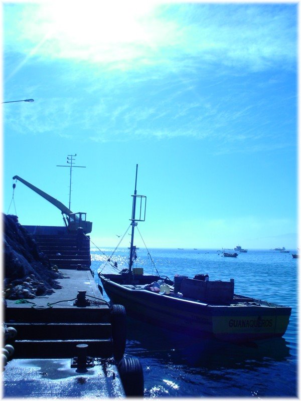 Muelle de Guanaqueros by Anita Zepeda