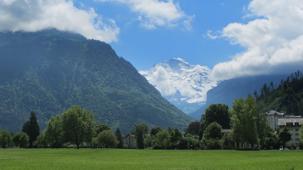 La vierge toute de blanc vêtue (prononcez Jungfrau) by Fernand Metzger