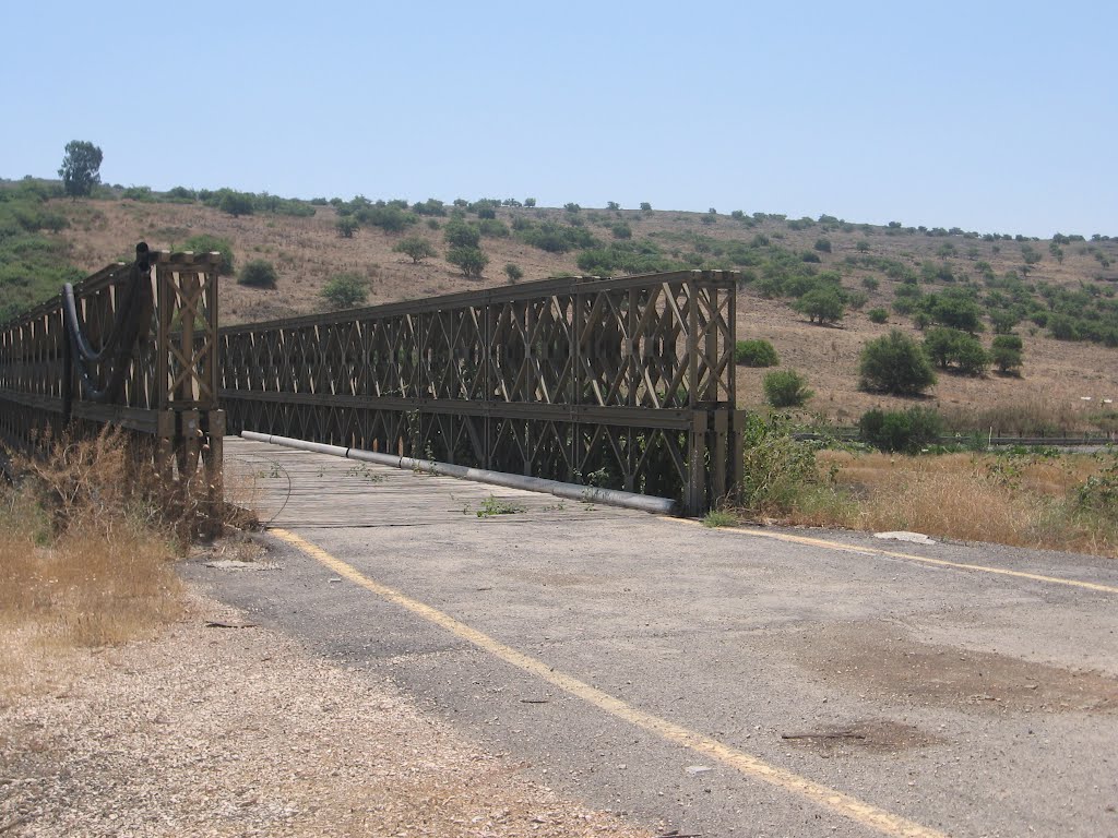 גשר בנות יעקוב הישן, עמק הירדן ההררי, ישראל by nivzu