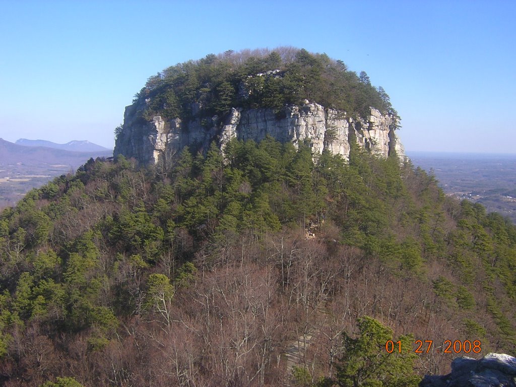 Big Pinnacle, Pilot Mounatin 1-27-2008 by Kyle Stephen Smith