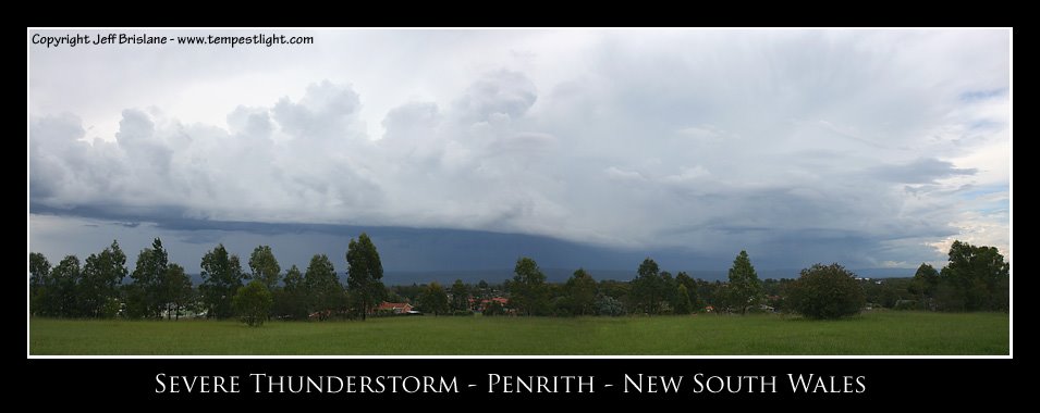 Severe Thunderstorm, Penrith, New South Wales by tempestlight