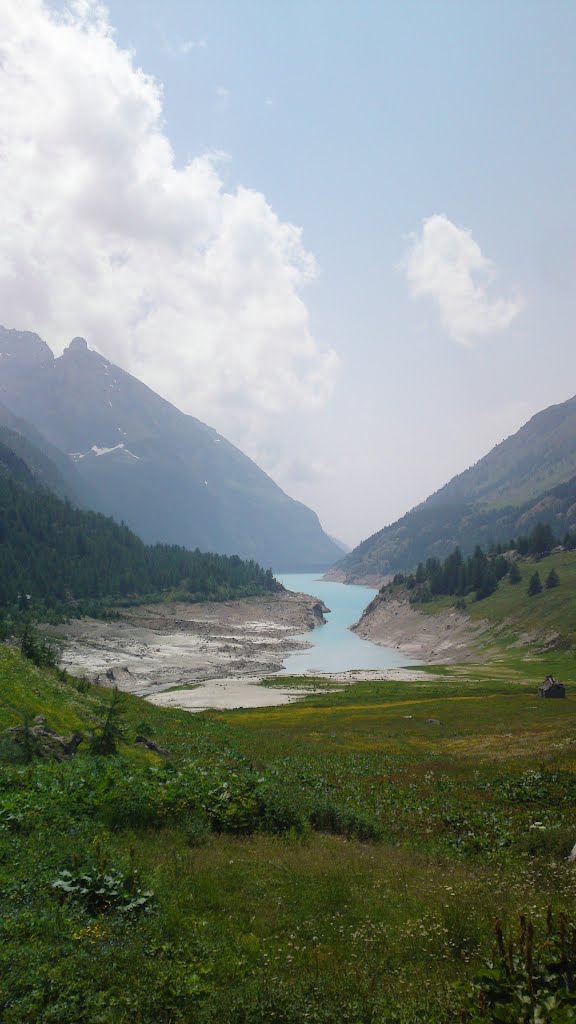 Bionaz (AO) - lago della diga di Place Moulin... le origini by Maria Rosaria Penna