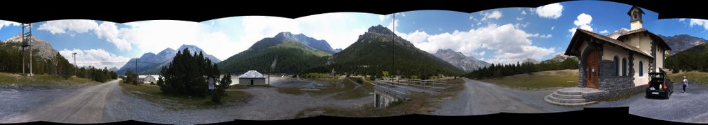 Panorama Chiesetta Laghi Cancano by Stefano Papi