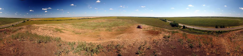 Panorama 360 from a barrow Oguz by V&A Dudush