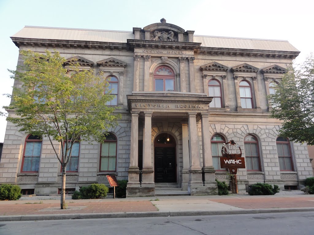 Workers Arts and Heritage Centre in former Custom House, Hamilton Canada by Joseph Hollick