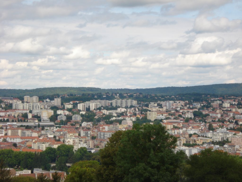 Vue sur la ville de Besançon by Fateh Halmi