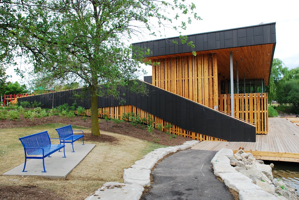 Boat Building, Chinquacousy Park, Brampton by Richard Forster