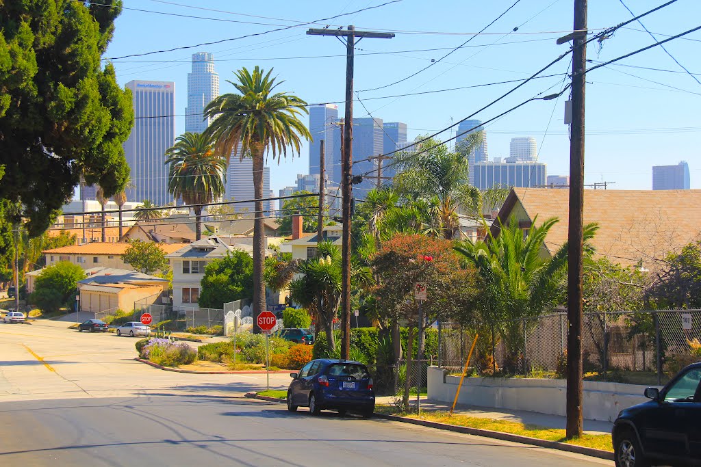 Angelino Heights, Los Angeles, CA by MICHAEL  JIROCH  &  www.michaeljiroch.com