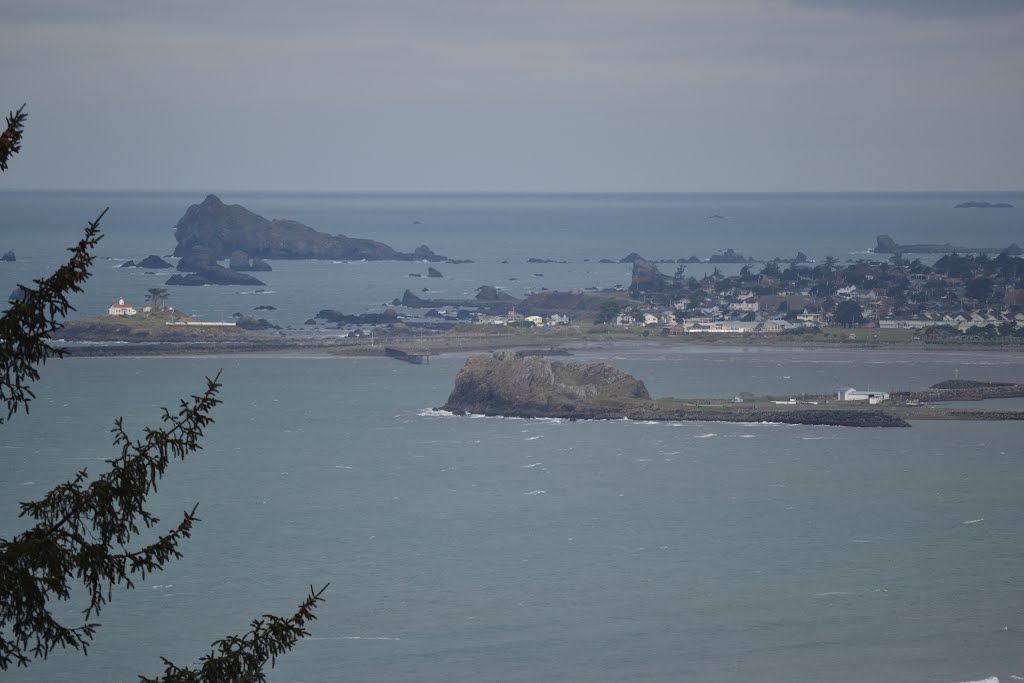 Crescent City from Highway 101 by Josh Kaiser