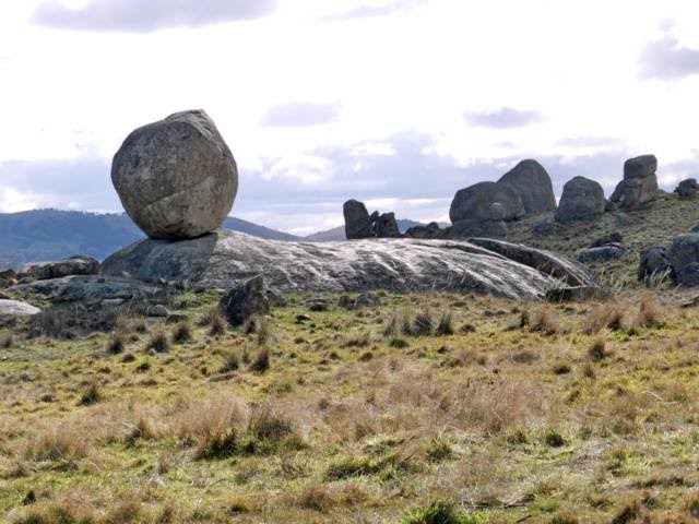 Rock viewed from the road to Heathcote by digitgraf32