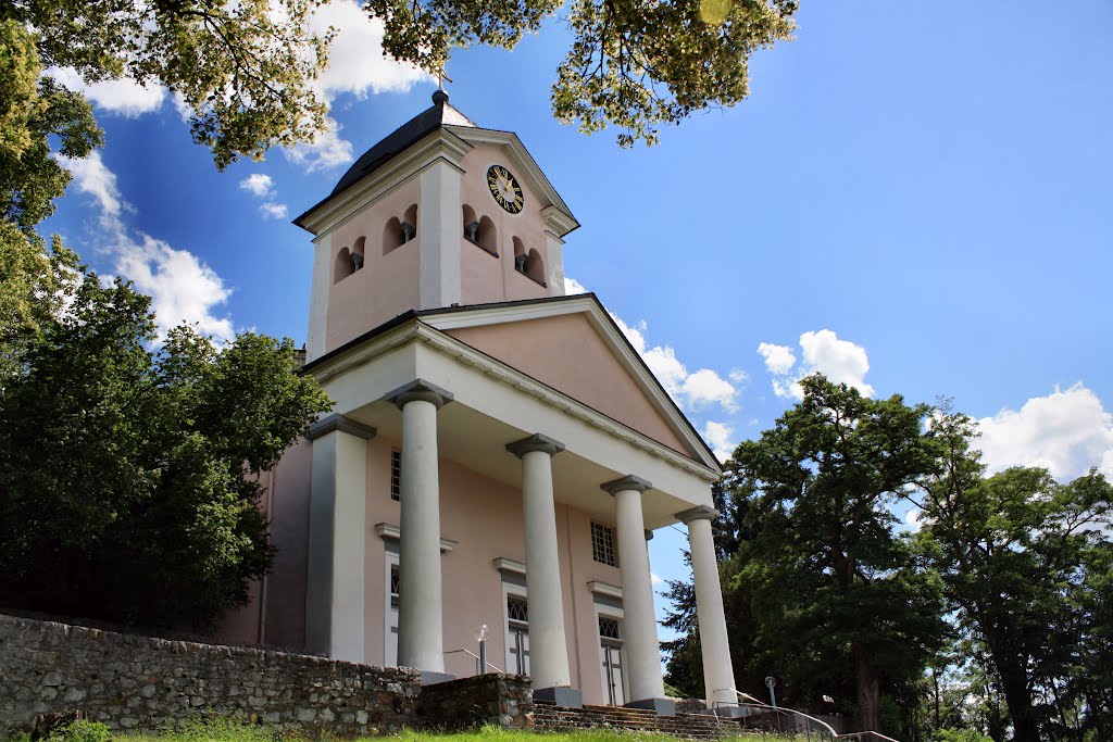 Die Kirche von links by oller rainer