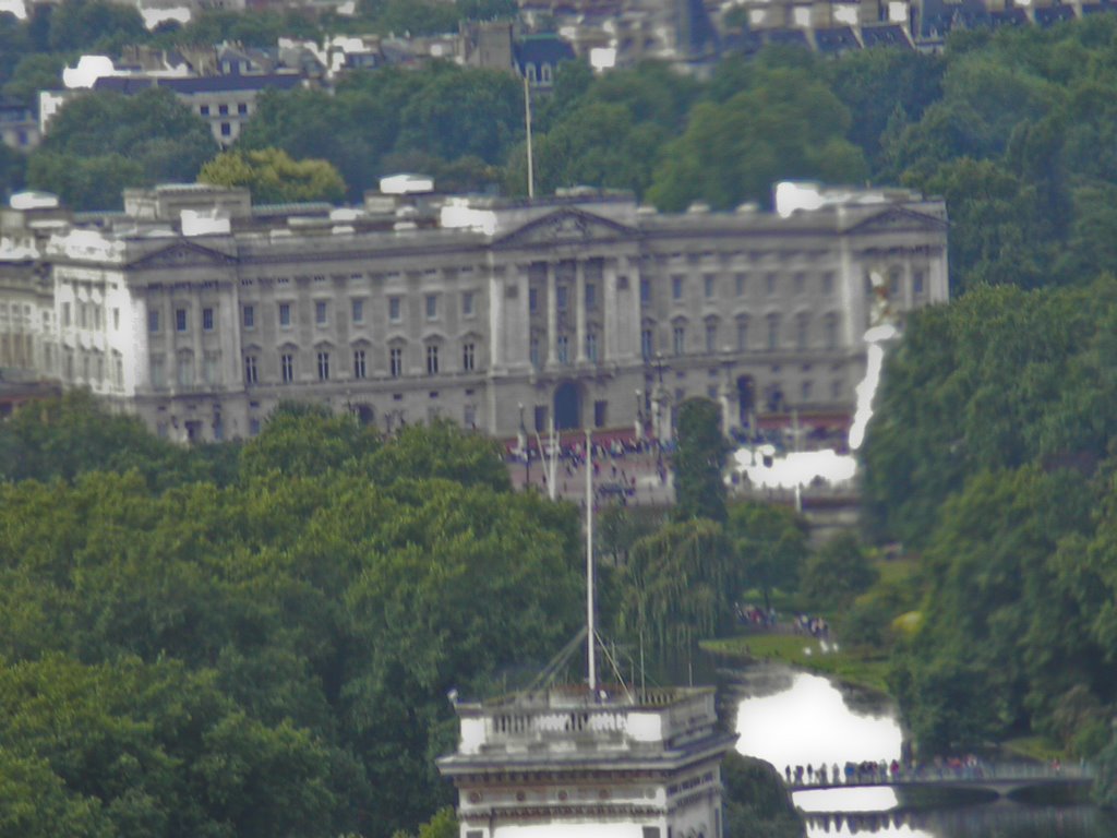 England- Buckingham Palace, view from the London Eye by bluenose11