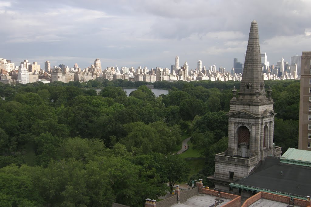 View to the Central Park and the East Side by bongiorno