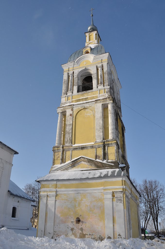 Bell-tower of church of Deposition of the Robe of Our Lady by IPAAT