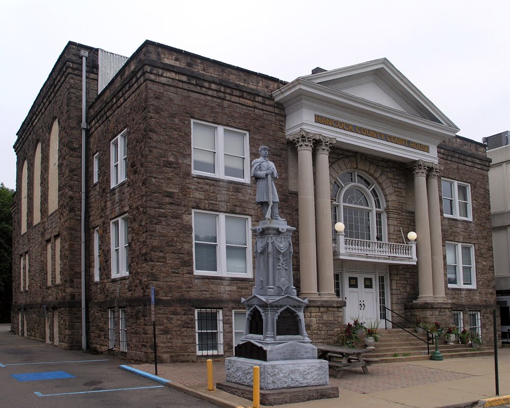 Hancock County Courthouse - New Cumberland, WV by Mike Bechtol