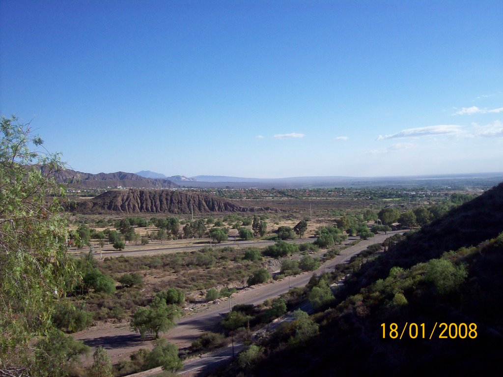 Ciudad de Mendoza vista desde el Parque San Martín by ce-nedra