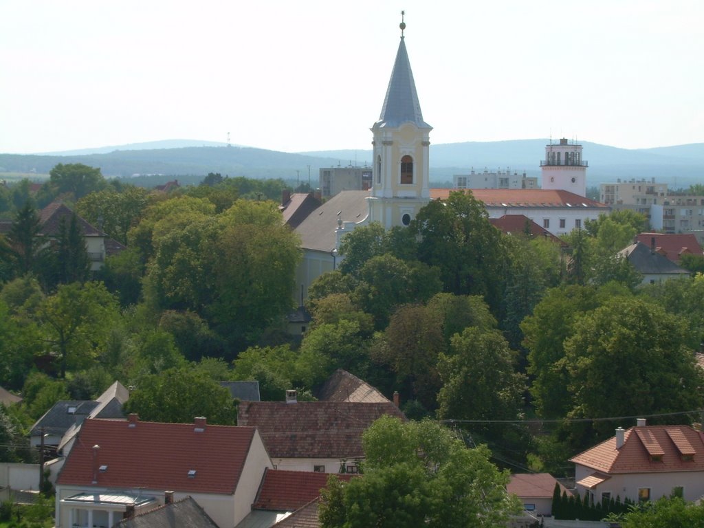 Látkép egy szép templomra by Csontos Antónia