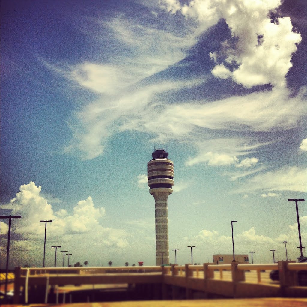 Orlando (MCO) control tower by JamppaFL