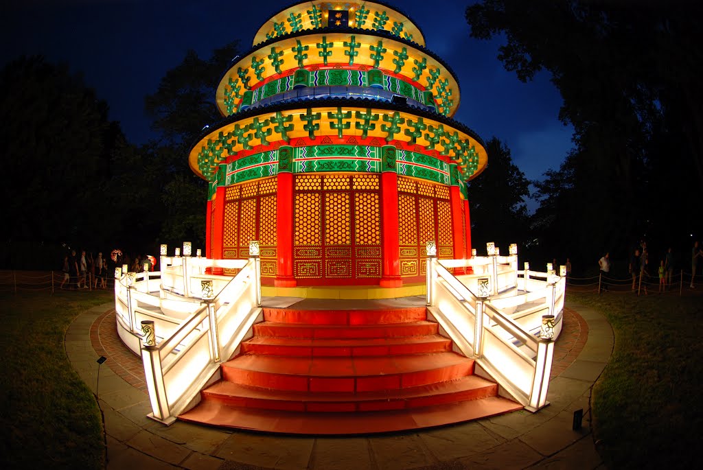 The Lantern Festival at the Botanical Garden 2012 by Dave Rudloff