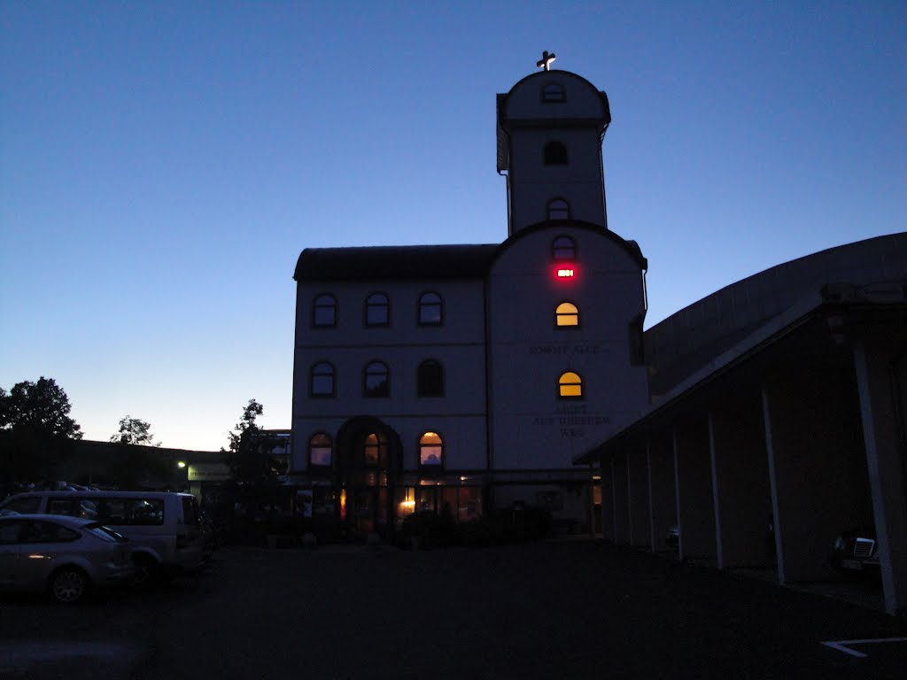 Autobahnkirche auf dem Erlebnisrasthof Strohofer in Geiselwind by Fischi-Fisch