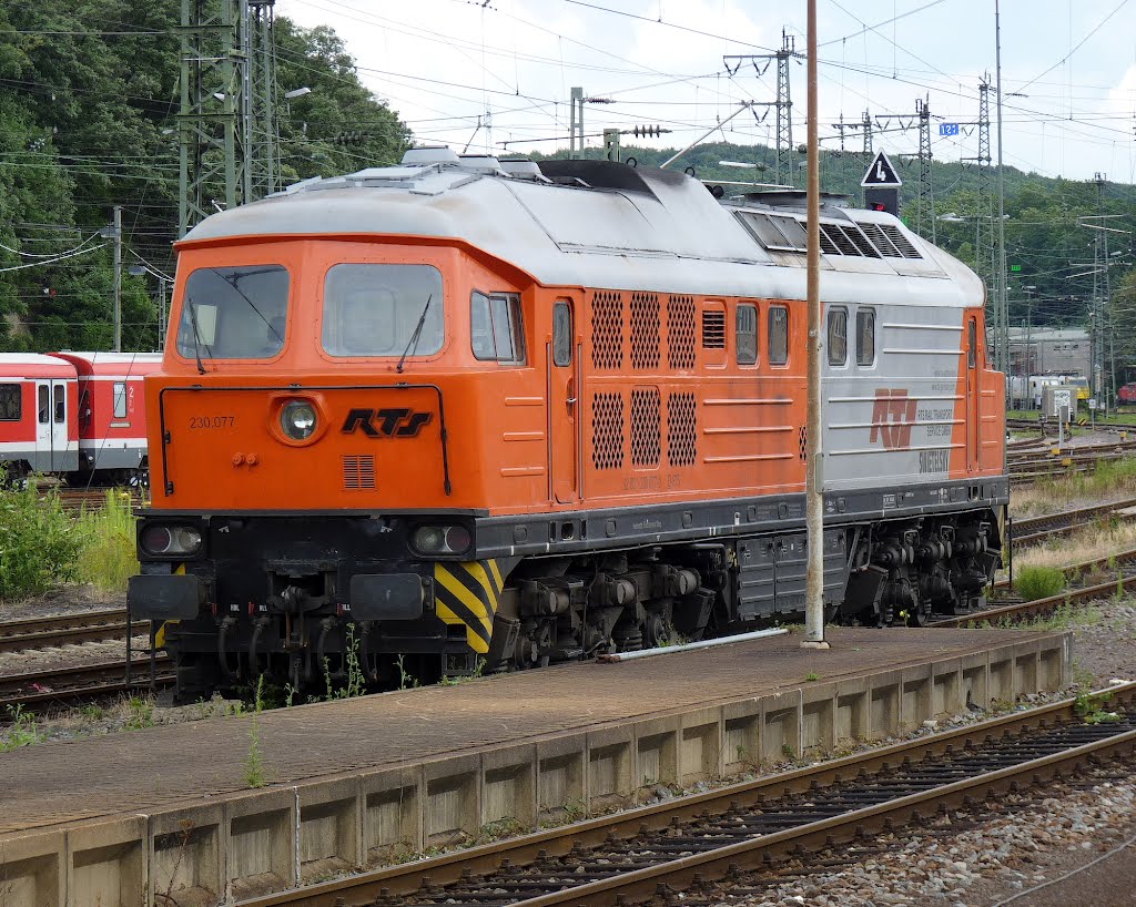 Ludmilla RTS 230.077 (130 077-1) in Saarbrücken - 09.07.2012 by Erhard66802